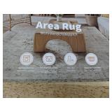 Pink Floral Area Rug 5 ft x 7 ft - Brand New *L