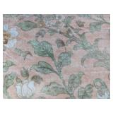Pink Floral Area Rug 5 ft x 7 ft - Brand New *L