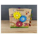Wooden Activity Cube for Kids - Brand New