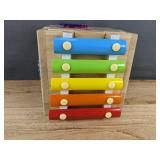 Wooden Activity Cube for Kids - Brand New