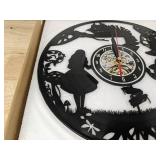 Alice In Wonderland Wall Clock $56.00 Retail - Brand New