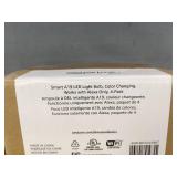 4 Amazon Basics A19 LED Light Bulbs - Color Changing - Brand New
