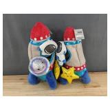 Moon and Stars Plush, Learning Plush Book and Dancing Dog Plush  - Brand New