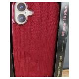 Hello Lux Red Sweater Phone Case for iPhone 16 Plus - Brand New