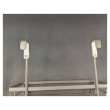 2 Whitmor Over The Cabinet Tiered Storage - Brushed Nickel 12" x 16" - Brand New