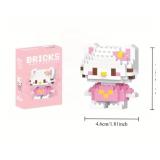 Sanrio Hello Kitty and Friends Building Bricks Toy Figures, 6 Total Character Sets - Brand New