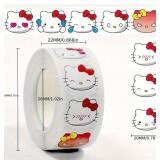 Sanrio Hello Kitty Roll of 500 Stickers - Brand New