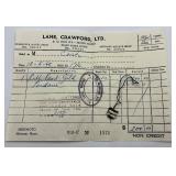 Mikimoto Cultured Pearl and Gold Pendant Necklace with Original Box and Receipt