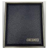 Seiko Quartz Gold-Tone Stainless Steel Wristwatch with Box