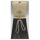Mikimoto Cultured Pearl Necklace with Case