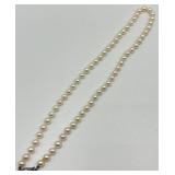 Mikimoto Cultured Pearl Necklace with Case