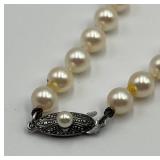 Mikimoto Cultured Pearl Necklace with Case