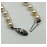 Mikimoto Cultured Pearl Necklace with Case