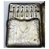 Antique Standard Mail Order Co. Compact Purse with Chain and Mirror