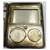 Antique Standard Mail Order Co. Compact Purse with Chain and Mirror