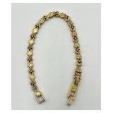 Swarovski Gold-Tone Tennis Bracelet