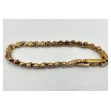 Swarovski Gold-Tone Tennis Bracelet
