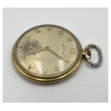 Hamilton Gold-Tone Pocket Watch