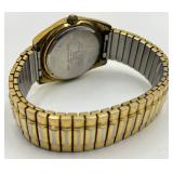 Armitron Gold Tone Quartz Watch with Expansion Band