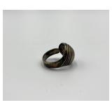 David Andersen Sterling Silver 925 Clam Shell Ring