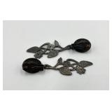 Georg Jensen Moonlight Blossom Clip-On Earrings