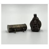 Sterling Chinese Pendant Containers