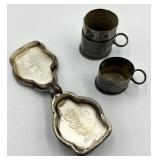 Sterling Chinese Pendant Containers