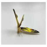 Enamel Dragonfly Brooch Pin with Moveable Wings