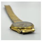 Lorus Quartz Mickey Mouse Wristwatch Gold-Tone