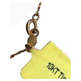 10K Gold Pearl Bracelet - 7 Inches