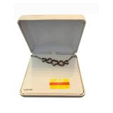 Mark 925 Sterling Silver Five-Heart Necklace - 18 in Diamond Accents 1/10 ctw