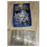 Large Assortment of Bussman and Fusetron Electrical Fuses in Organizer Cases