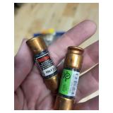 Large Assortment of Bussman and Fusetron Electrical Fuses in Organizer Cases