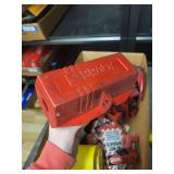 Large Lot of Electrical Lockout Tagout Devices with Tags and Padlock
