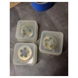 Tap and Die Tool Lot with Greenfield Tap Wrench, National Die Stock, Assorted Dies