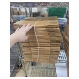 Bundle of Uline 6x6x6 Inch Corrugated Shipping Boxes