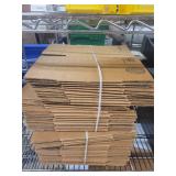 Bundle of Uline 6x6x6 Corrugated Shipping Boxes