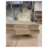 Assorted ULINE Corrugated Cardboard Boxes in 4 Sizes