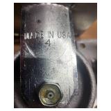 Set of 4 Albion Heavy-Duty Metal Swivel Casters, Made in USA