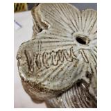 Handcrafted Studio Pottery Sculptural Vase Artist Signed