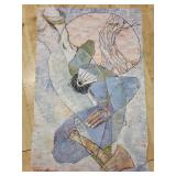 Signed Limited Edition Abstract Art Print by Yang Yang 142/1300