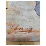 Signed Limited Edition Abstract Art Print by Yang Yang 142/1300