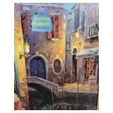 Viktor Shvaiko Limited Edition Framed Giclee Una Tavola Per Due