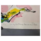 1991 Signed Limited Edition Nude Art Print by Nic Jonk