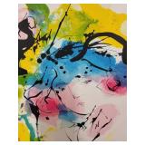 1991 Signed Limited Edition Nude Art Print by Nic Jonk