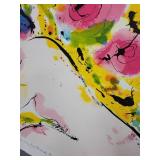 1991 Signed Limited Edition Nude Art Print by Nic Jonk