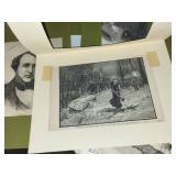Collection of Antique Prints and Illustrations Including Harper
