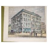 Collection of Antique Prints and Illustrations Including Harper