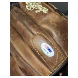 Autographed Rawlings PL2FS 12 Inch All Leather Shell Baseball Glove