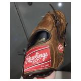 Autographed Rawlings PL2FS 12 Inch All Leather Shell Baseball Glove
